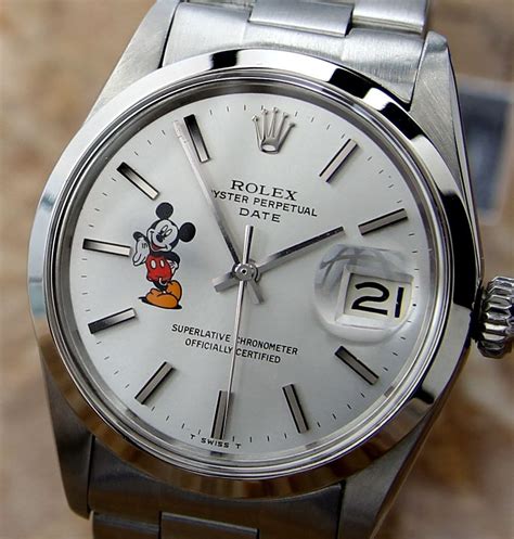 micky maus rolex|Mickey Mouse watch Rolex.